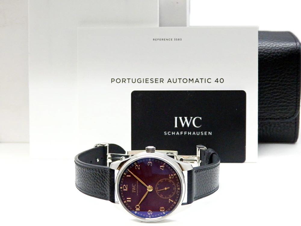 IWC Iwc Portugieser IW358315 Case Size 40mm Men's Used Watch #41114 image 6