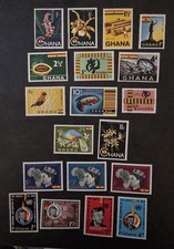 GHANA  Stamp Lot Mint Unused MH OG  T25385