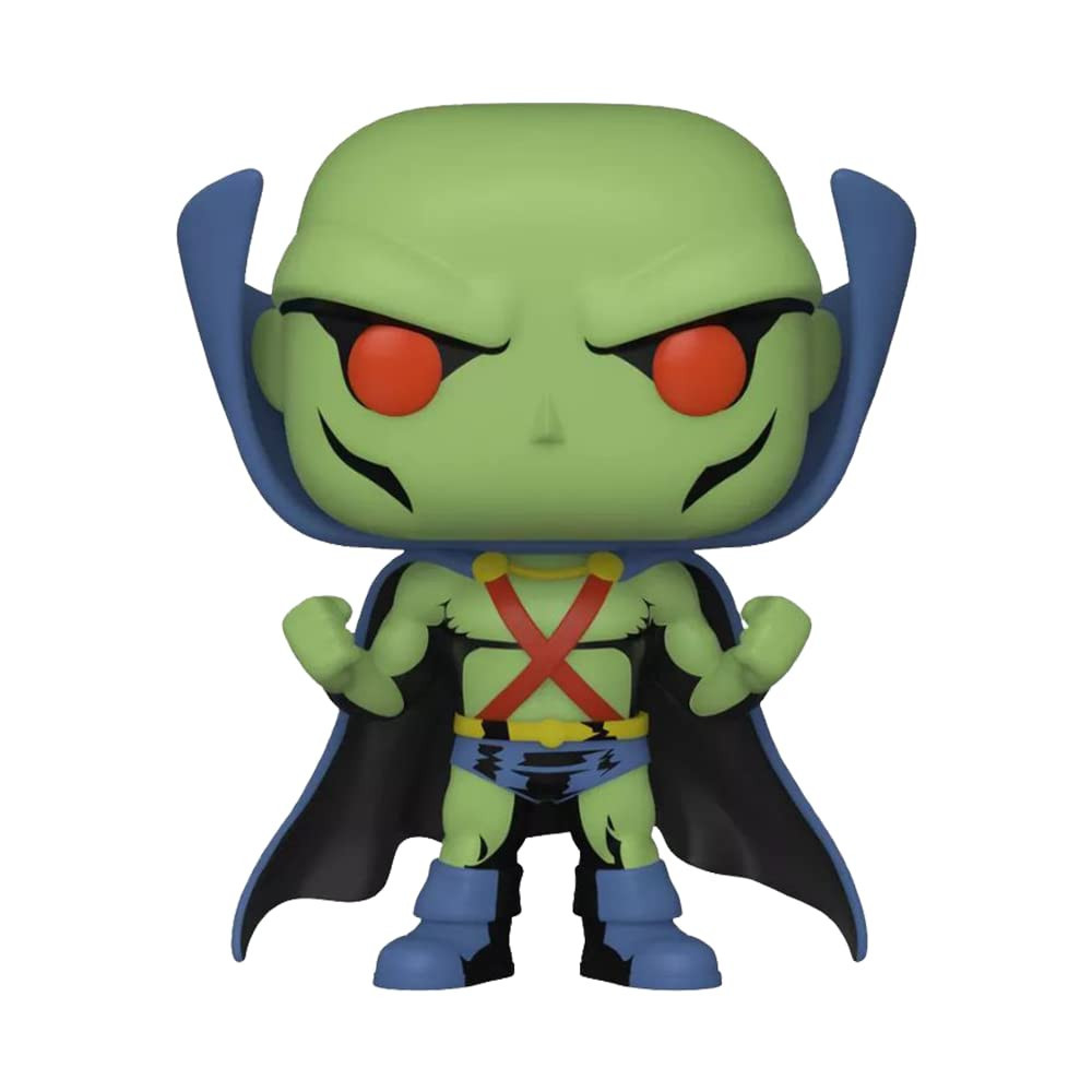 Funko Justice League, Марсианский охотник на людей в стиле Поп! Виниловый альбом Sammelfigur, выпущенный ограниченным тиражом.