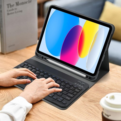 Rechargeable Bluetooth Keyboard and Mouse Combo for iPad, Ultra-Slim Black - Picture 8 of 8