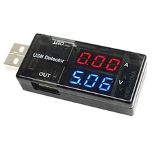 5V USB Current Voltage Digital Detector Voltmeter Ammeter Measuring Tester Tool