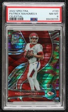 2022 Panini Spectra Celestial Prizm 56/99 Patrick Mahomes II #133 PSA 8 04cw
