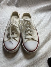 WOMENS Canvas White Athletic Shoes Unbranded SIZE 6 ZY-K6202