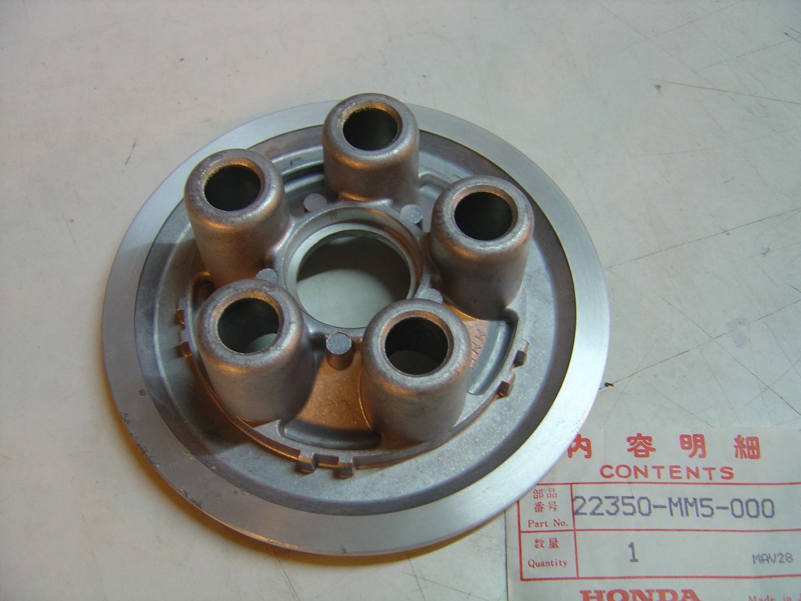Plateau de pression d'embrayage pour moto CBR1000 1987-1999 en alliage