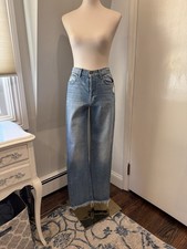 CARMAR Minerva Vintage 3279 High-rise Relaxed fit Light Wash Size 25
