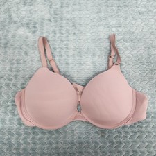 Soma Bra 38 B C Tan Embraceable Tailored Push Up Stretch Underwire Back Closure