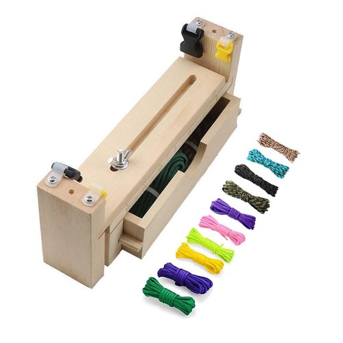 Afantti Armband Maker Making Kit Paracord Jig Werkzeug mit | 10 Paracord | für... - Bild 1 von 8