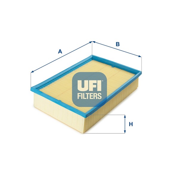 Luftfilter UFI 30.946.00 Filtereinsatz FüR VW Audi Golf 35I 3A5 1G1 19E 3A2 B3 2-image