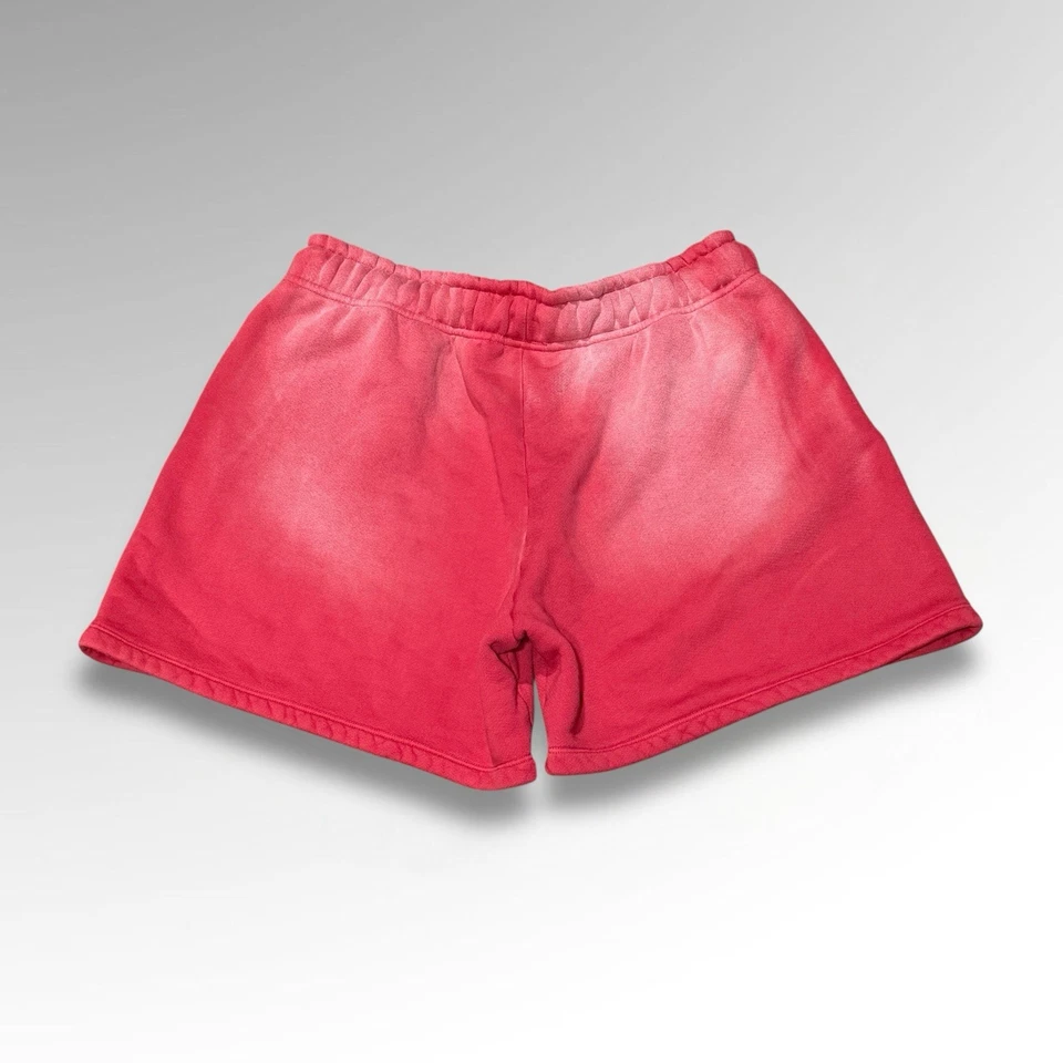 Ryoko Rain Time Will Tell Cotton Shorts - Rose Red - Image 3 of 4