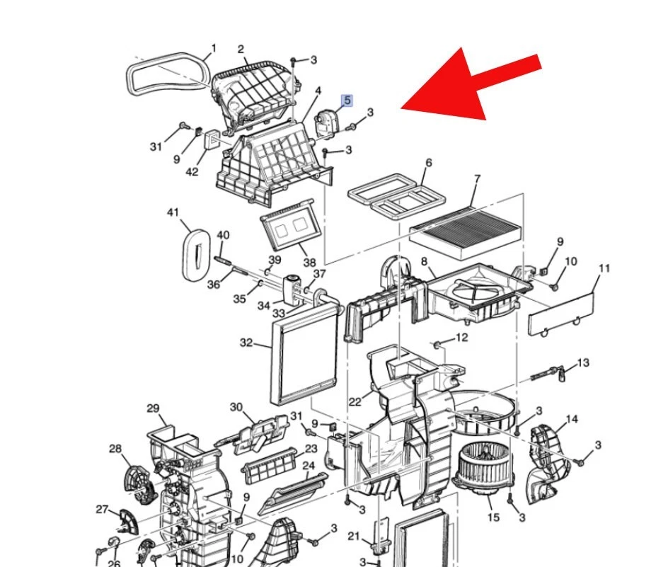 Actuador de válvula de aire interior para Chevrolet Spark 2013 2014 2015 Foto 2 de 2