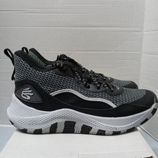 Under Armour Curry 3Z 24 Men's Basketball Shoes Black Gray Size 9.5