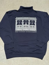 VINTAGE 80s 90s SONY ENTERTAINMENT PICTURES STUDIO Turtleneck SWEATSHIRT Sz XL