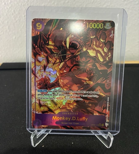 Bandai Monkey D. Luffy OP09-119 Secret Rare Alt Art Foil English 10000