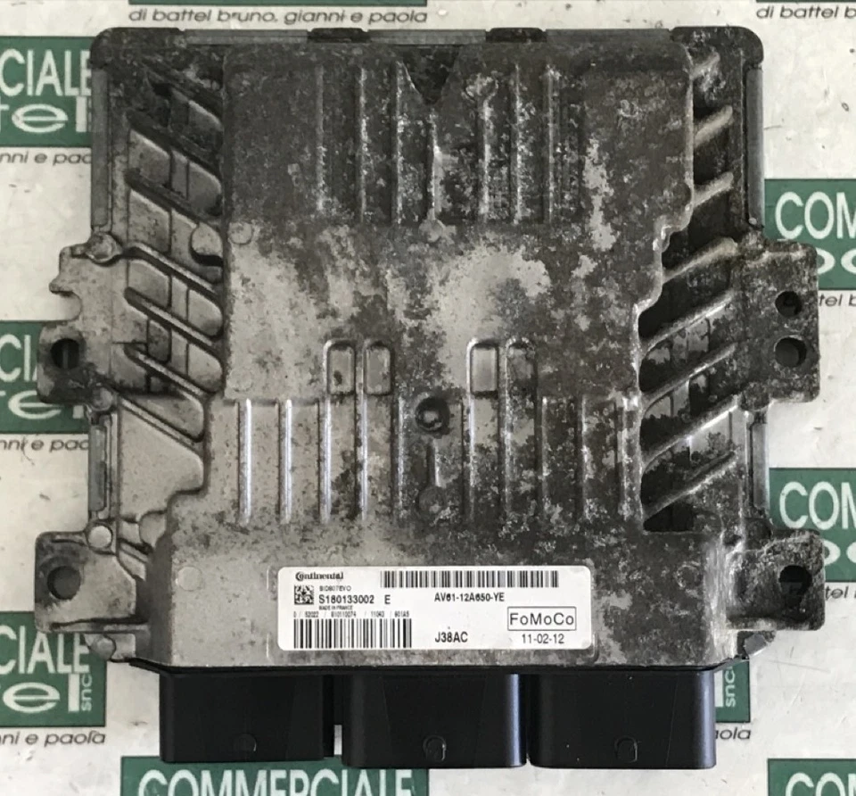 Centralina ECU FORD C-MAX anno 2011 1560cc Gasolio AV61-12A650-YE S180133002 - Immagine 2 di 4