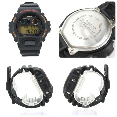 CASIO G-SHOCK DW-6900B Overseas Model Black Quartz Digital