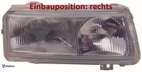 Abakus 441-1116R-LD-EM Hauptscheinwerfer Rechts Scheinwerfer FüR VW