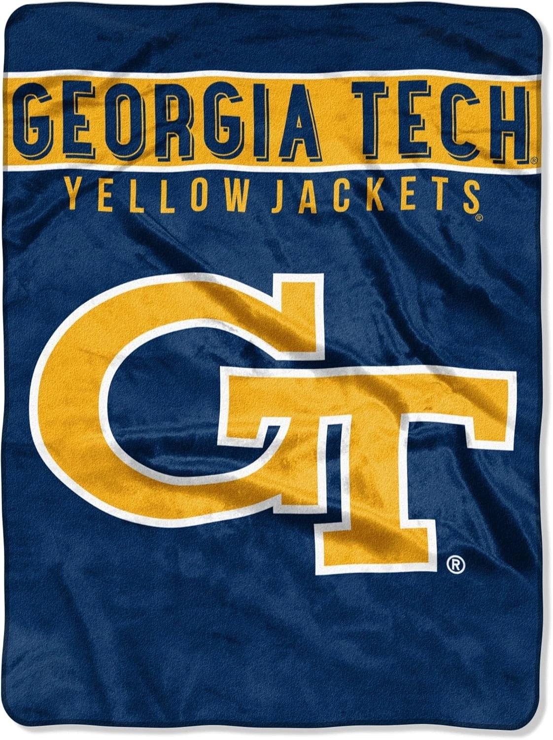 NCAA Georgia Tech Raschel Blanket