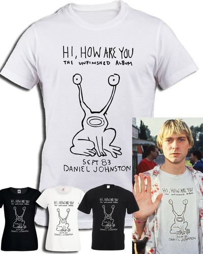 T-Shirt Kurt Cobain Hi, how are you 