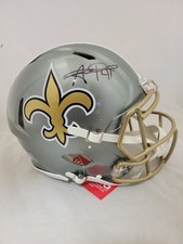 ALVIN KAMARA SIGNED NEW ORLEANS SAINTS F/S FLASH SPEED AUTHENTIC HELMET BECKETT