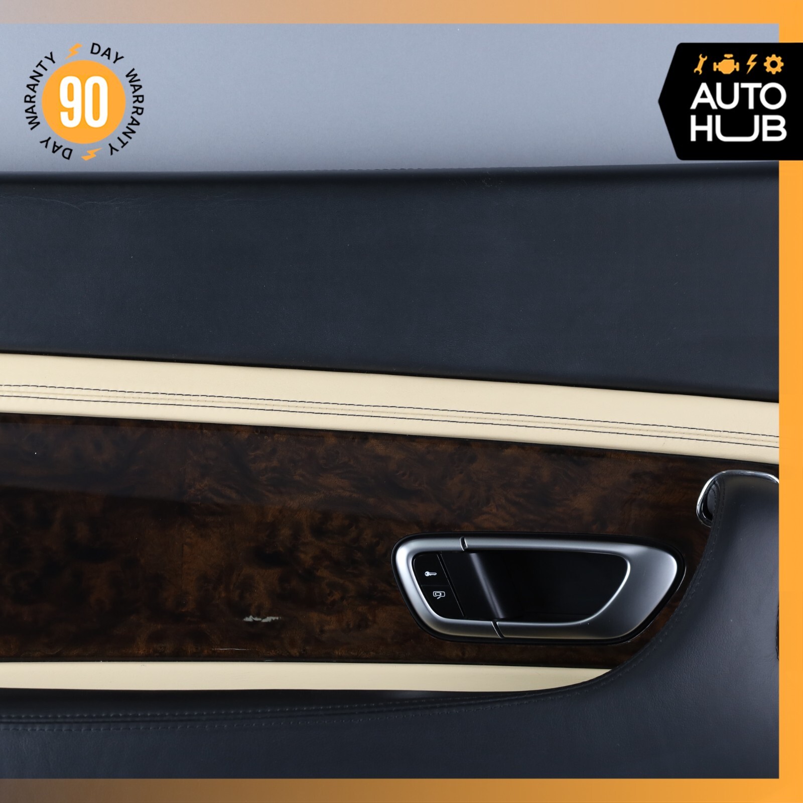 07-11 Bentley Continental GTC Left Driver Side Interior Door Panel OEM 63k
