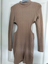 Knit Print Bodycon Dress