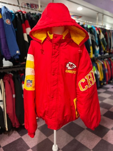 Vintage NFL Kansas City Chiefs Starter Jacket Ful… - image 1