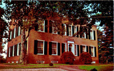 Federal Hill Home of Judge John Rowan Bardstown Kentucky postcard a89