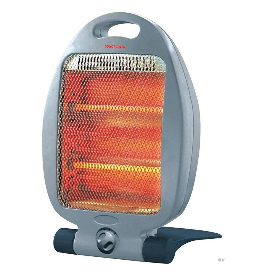 400W/800W Quartz Halogen Small Portable Electric Heater 2 Settings 31159C  764389153480 | eBay