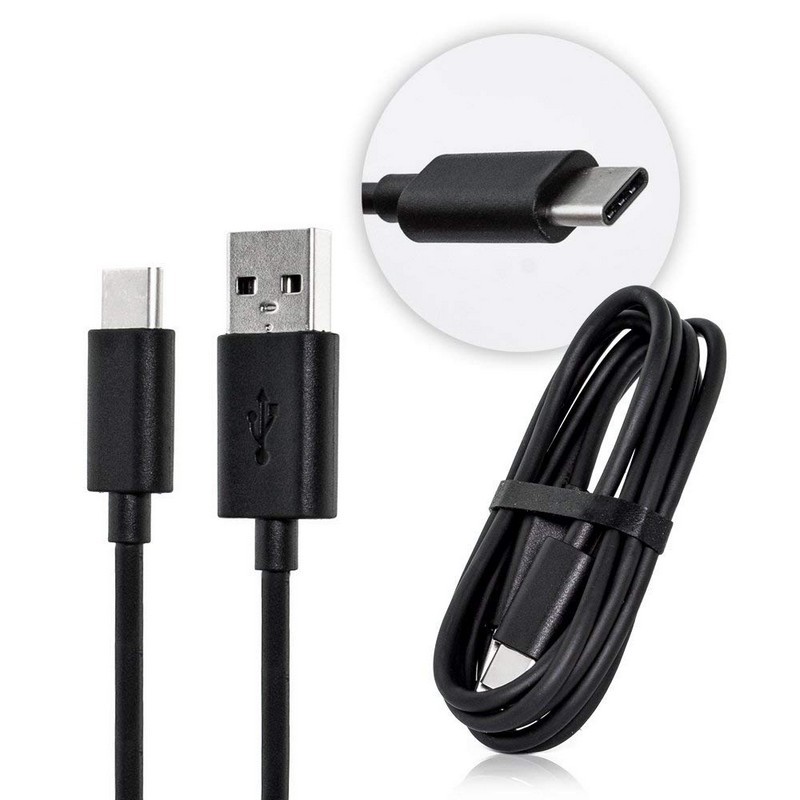 Cavo Da USB A USB-C Originale Motorola, Carica E Sincronizzazione, Nero 1 Metro - Italiano - Foto 2