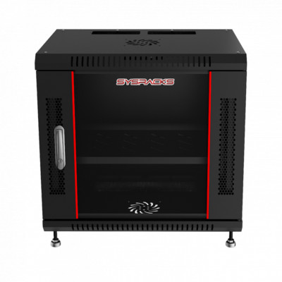 12U Sysracks Wall Mount IT Data Network Server Rack Cabinet Enclosure 24'' Depth