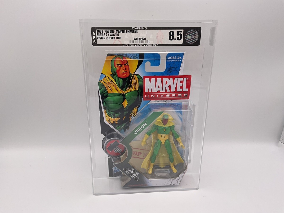 marvel universe 3.75 action figure Vision 2009 AFA 8.5 Nm+ | eBay