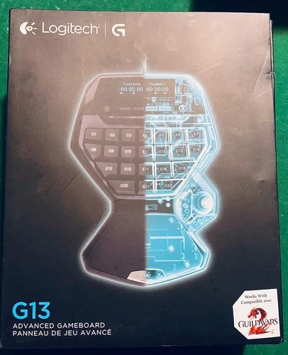 Logitech G13 Advanced Programmable USB Gameboard w/ LCD Display! Retail $700!