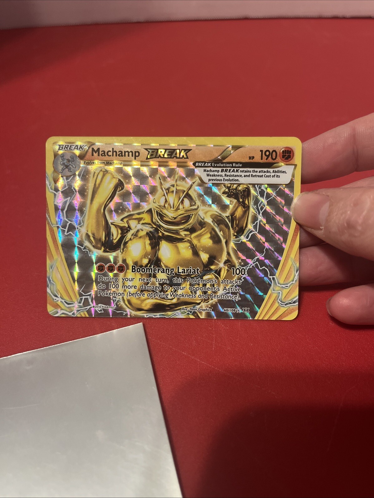 Machamp BREAK 60/108 XY Evolutions Ultra Rare Pokemon TCG - NM Near Mint