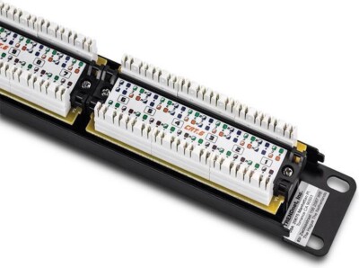 TRENDnet 24-Port Cat6 Unshielded Rackmount Patch Panel Model TC-P24C6
