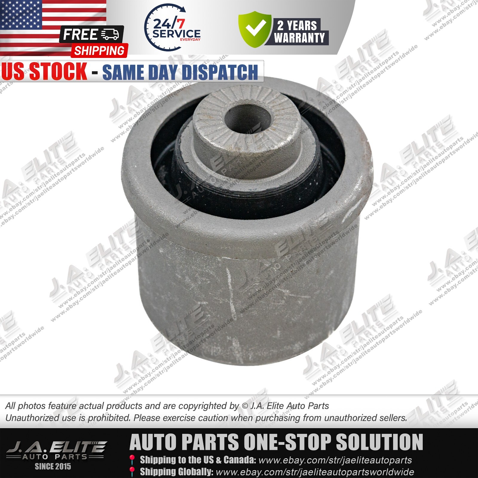 Front Lower Control Arm Bushing fits Rolls Royce Phantom (2004-16), 31122180523