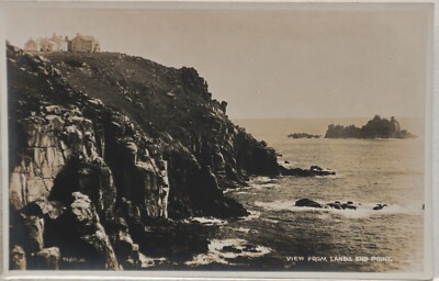 Alte Postkarte Lands End Point Ansicht