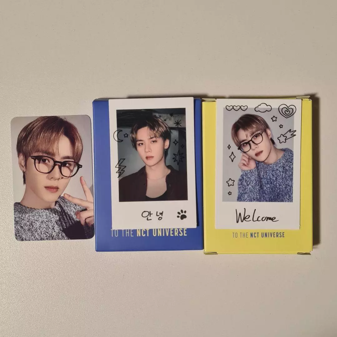 NCT WayV Kun HOME TO THE NCT UNIVERSE Official Photocard & Polaroids Set