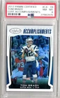 Tom Brady 2017 Panini Certified Accomplishments Patriots Card #CA-TB - PSA 8