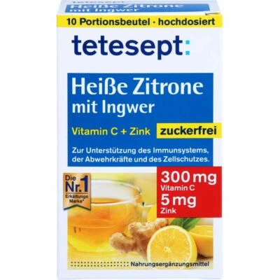 MERZ CONSUMER CARE GMBH TETESEPT heiße Zitrone mit Ingwer zuckerfr.Pulver 30 g PZN09714089
