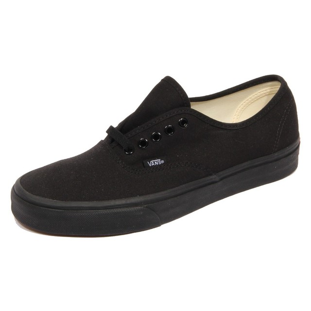 Vans Authentic Classiche Tela Nero su Nero VEE3BKA nk17 Vans
