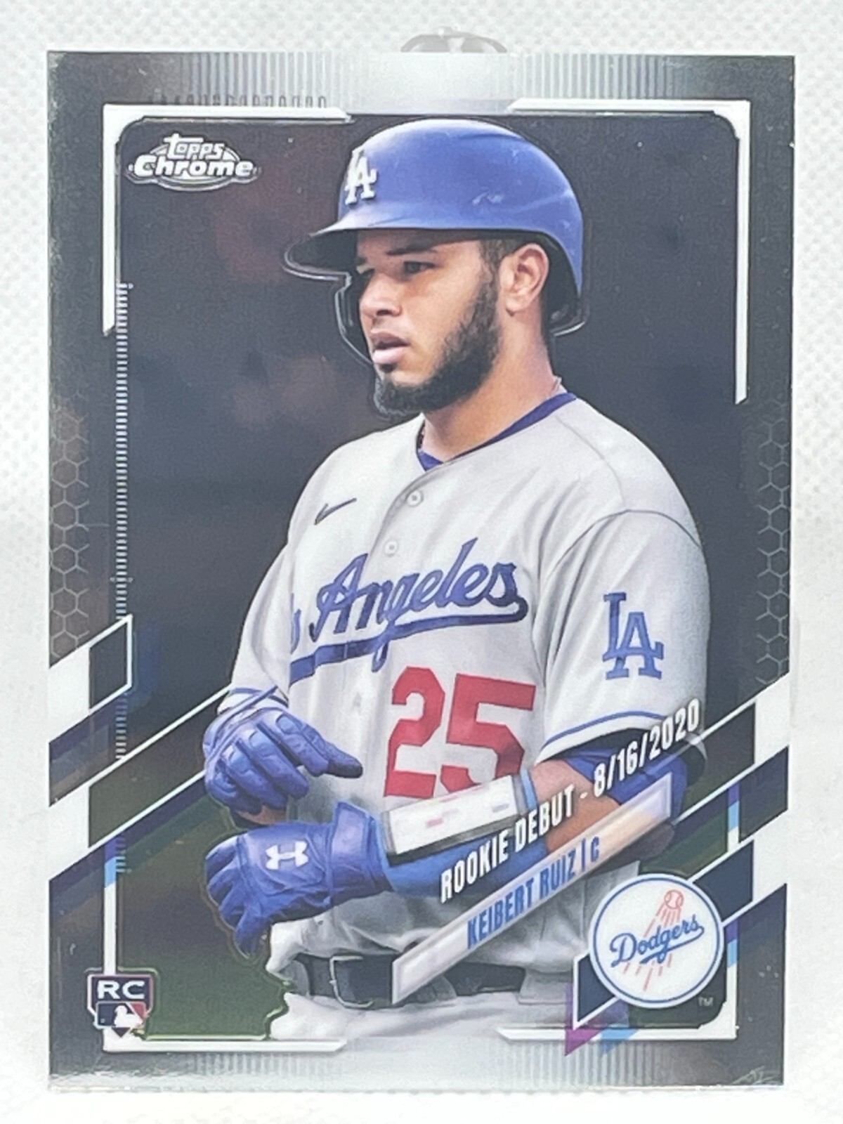 Keibert Ruiz 2021 Topps Chrome Update Series #USC47 Rookie Card RC XCJX