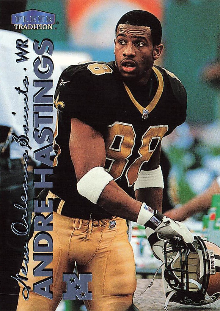 1999 Fleer Tradition #144 Andre Hastings New Orleans Saints | eBay