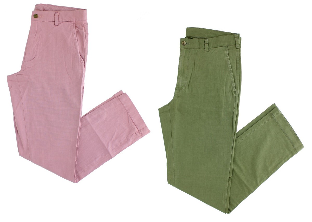 パンツ 00's Brooks Brothers linen slacks Brooks Brothers Men's Linen Pants, Red Fleece Four-Pocket