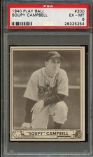 1940 Play Ball Baseball Cards 71