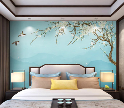 3D Brown Branches ZHUA3539 Wallpaper Wall Murals Removable Self-adhesive Ann 24