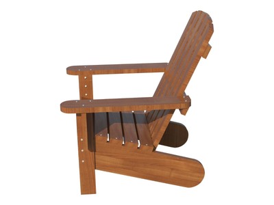 Adirondack Chair Plans Diy Patio Lawn Deck Garden Furniture Stool