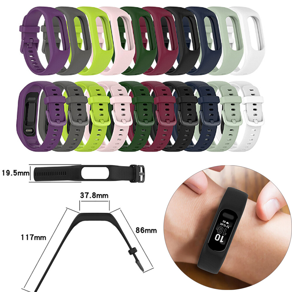 WEINISITE Armband Für Garmin Vívosmart HR +, Soft Silikon Ersatzarmband Für Garmin Vívosmart HR Plus (Orange