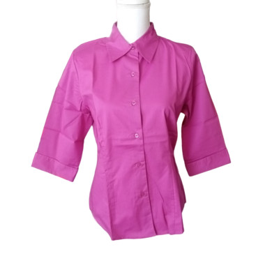 Real Comfort Chadwicks Sz S Normalcore Pink Blouse Womens Button Down Casual Top