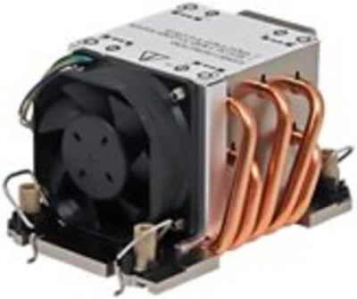 S5 2U Active Cooler with Aluminum Fin Stack and Heatpipes for FCLGA 4677 Socket