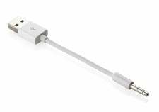 USB 3.5mm Data Sync Charger Cable Cord For Apple iPod Shuffle 3rd  4th Gen